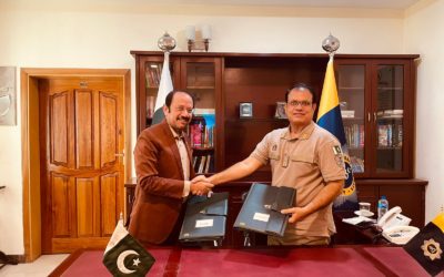 Signing of MOU with National Highway & Motorway Police Islamabad