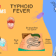 typhoid symptoms