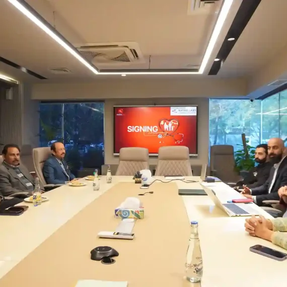 MOU between Nayab Labs and Mobilink Microfinance Bank