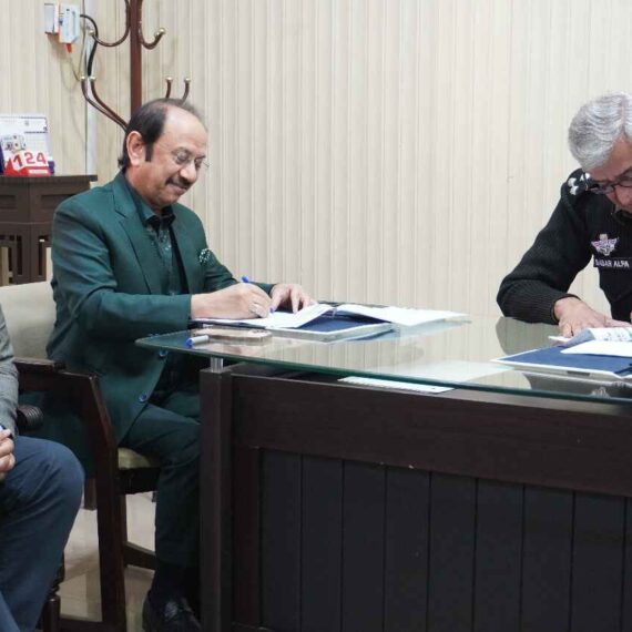 Nayab Labs & Diagnostic Centre is honored to sign an MoU with the Regional Police Office (RPO)