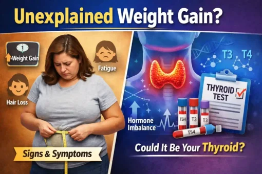 unexplained weight gain