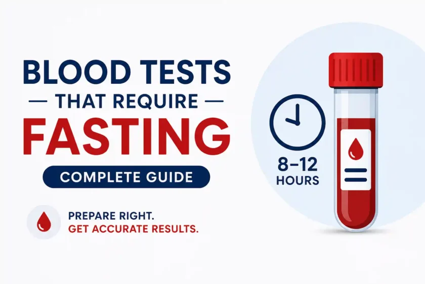 Blood tests that required fasting